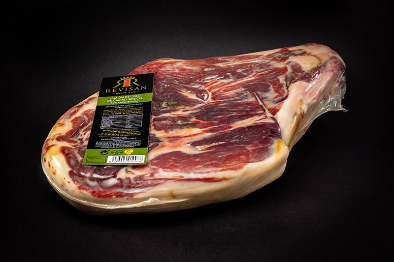 Boneless and trimmed 50% Iberian Field-Fed Jamón (Ham) "Revisan" - Image 3