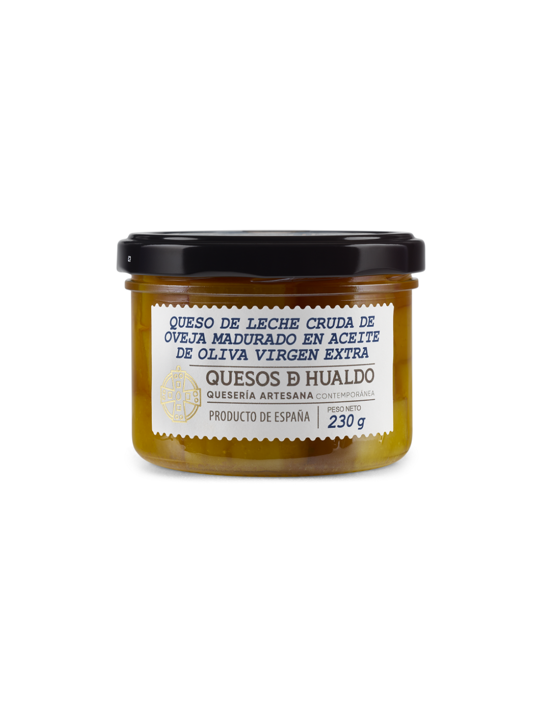 **Queso de oveja curado en AOVE (2 unidades) - Finca Hualdo - Imagen 2